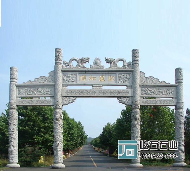農(nóng)村石牌坊