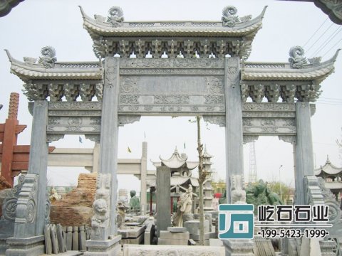 石牌坊安裝時(shí)前期的準(zhǔn)備工作有哪些