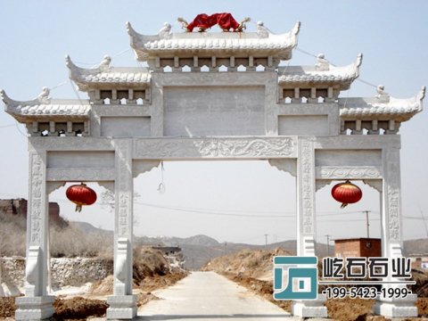 石牌坊作為代表性的建筑又分為哪幾種