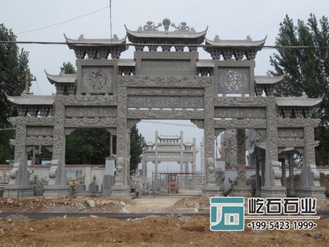 石牌坊和石牌樓在它的制作樣式上有什么不同