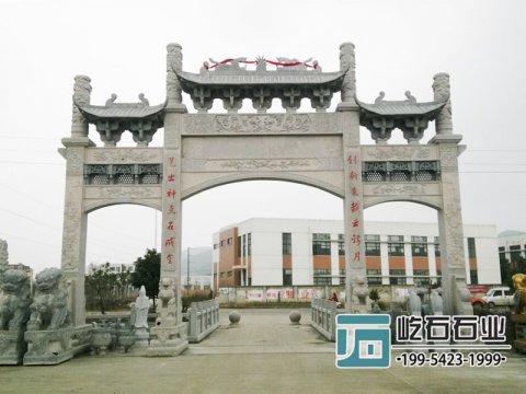 石牌坊的建筑所代表的意義是什么